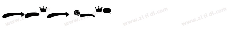 Back Wild字体转换